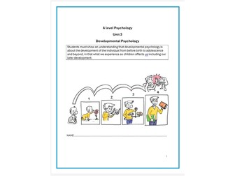 IAL Edexcel Unit 3 Developmental Psychology