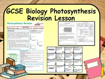 GCSE Biology Photosynthesis Revision Lesson