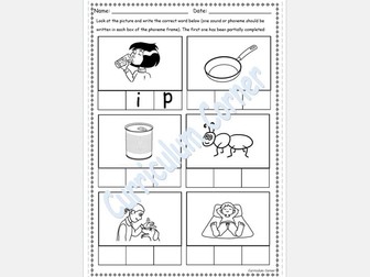 Phase 2 Phonics Worksheets SATPIN (EYFS)