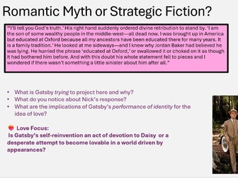Love Through The Ages: Great Gatsby CHAPTER 4