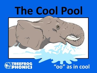 oo phoneme The Cool Pool phonics ebook