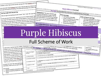 Complete SOW for Purple Hibiscus