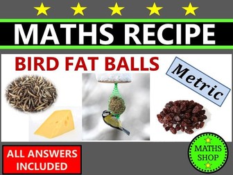 Earth Day Maths Recipe Questions Real Life Maths Word Problems Winter Maths