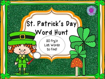 St. Patrick's Day Word Hunt