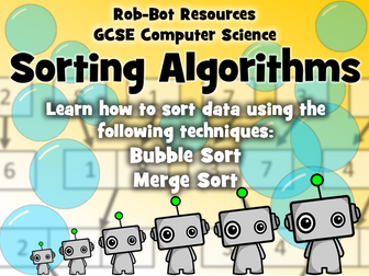 GCSE 9-1 Computer Science: Sorting Algorithms