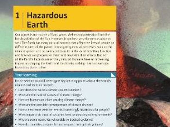 GCSE Geography - Edexcel - 1B Earthquakes Overview / Revision ...