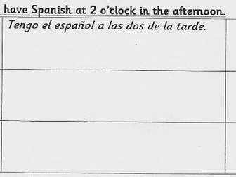 KS2 Spanish School & Subjects