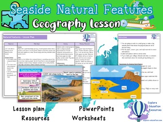 Natural Features of the Seaside - KS1 Geography Lesson