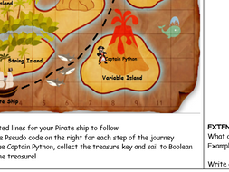 Starter - Pseudo Code Python programming | Teaching Resources