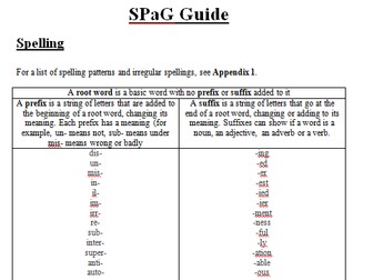 SPaG Revision Guide