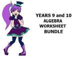 Algebra for Year 9/10