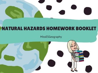 GCSE Natural Hazards Homework Booklet