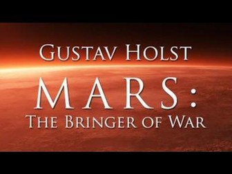 Holst The Planets I. Mars, the Bringer of War (Sibelius 7 file)