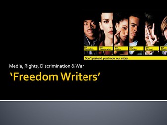 'Freedom Writers' film study, essay & creative tasks