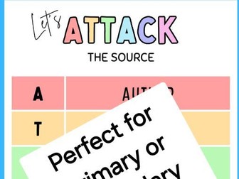 ATTACK Sources poster