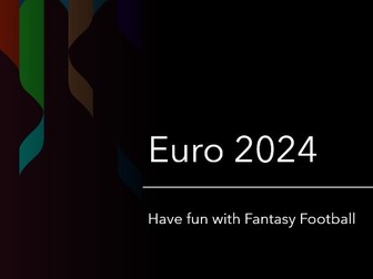 Euro 2024 - Fantasy Football  -FREE