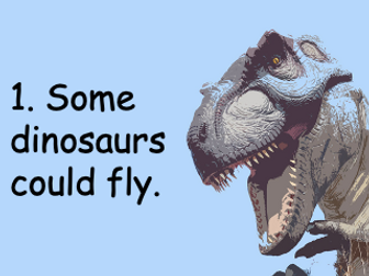 Dinosaurs True or False Quiz
