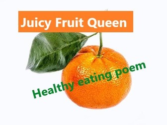 Healthy eating poem - tangerines