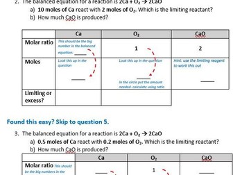 Limiting Reactants