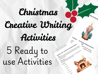 KS3 Christmas Creative Writing Activities – Prose, Poetry & Letter Writing