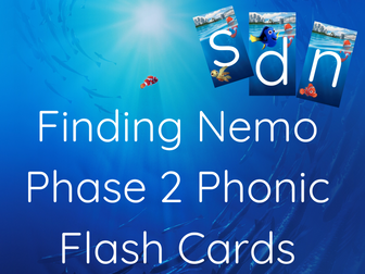 Finding Nemo themed Phonics (Phase 2)