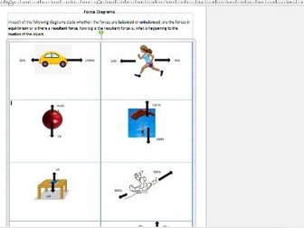 Force Diagrams (Resultant, Equilibrium)