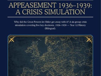 Policy of Appeasement - A Classroom Simulation