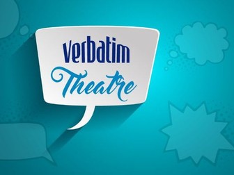 Verbatim Theatre Scheme of Work – 5 Lesson Bundle (Year 8)