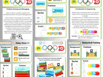 Scratch Jr - 2024 Summer Olympic  Projects