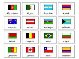 olympic country flags by