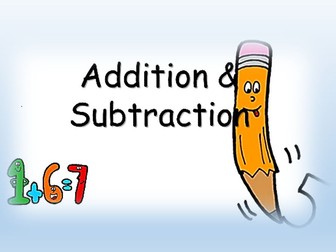 Maths: Add & Subtract L1 Functional skills/GCSE