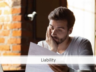Liability (Edexcel A Level Business 2.1.3)