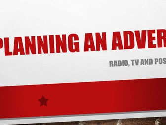 Planning an Advert