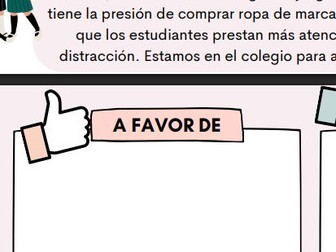 Pros & Cons Llevar Uniforme