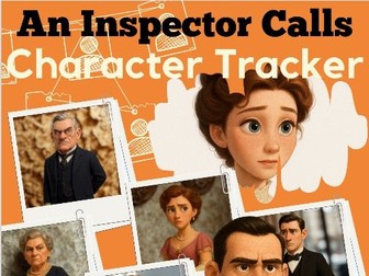 An Inspector Calls - Character Tracker