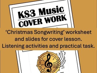 Music Cover Work: Christmas Songwriting