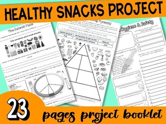 Food Technology Healthy Snacks Project Booklet