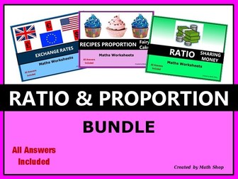 Ratio and Proportion Bundle