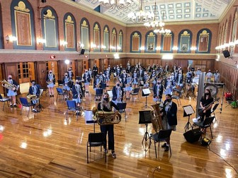 Collegiate Girls’ High School Concert Band 2021 conducted by Mr Grant Snyman