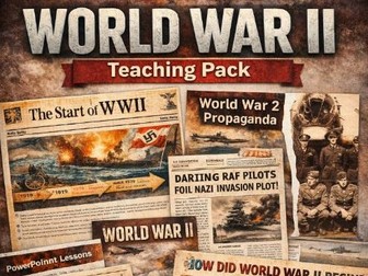 Full Unit of World War 2 Resources