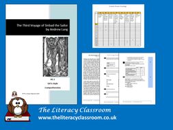 The Third Voyage of Sinbad the Sailor: KS 2 SATs style comprehension (with answers)