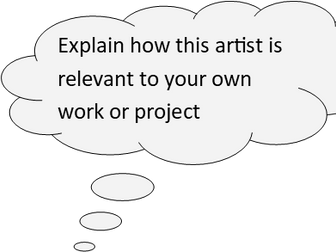 Artist Research helpsheet