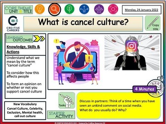 What is Cancel Culture - PSHE