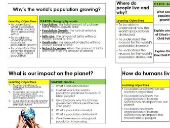Population and Migration
