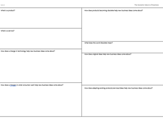 GCSE Edexcel Theme 1 Maps