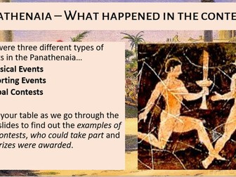 Myth and Religion - Unit 5, Lesson 1: Intro to Festivals (Panathenaia)