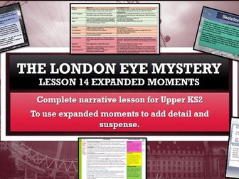 The London Eye Mystery - Lesson 14 - Expanded moments