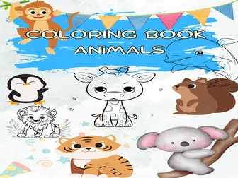 Wild Wonders: A 20-Page Animal Coloring Adventure for Kids