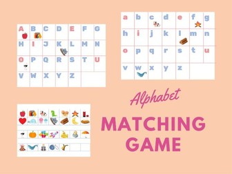 EYFS Alphabet Matching Game