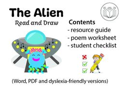The Alien - read and draw